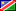 Flagge Namibia